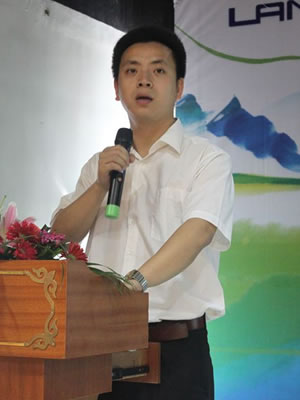蓝鸽家纺2013年秋冬订货会起航